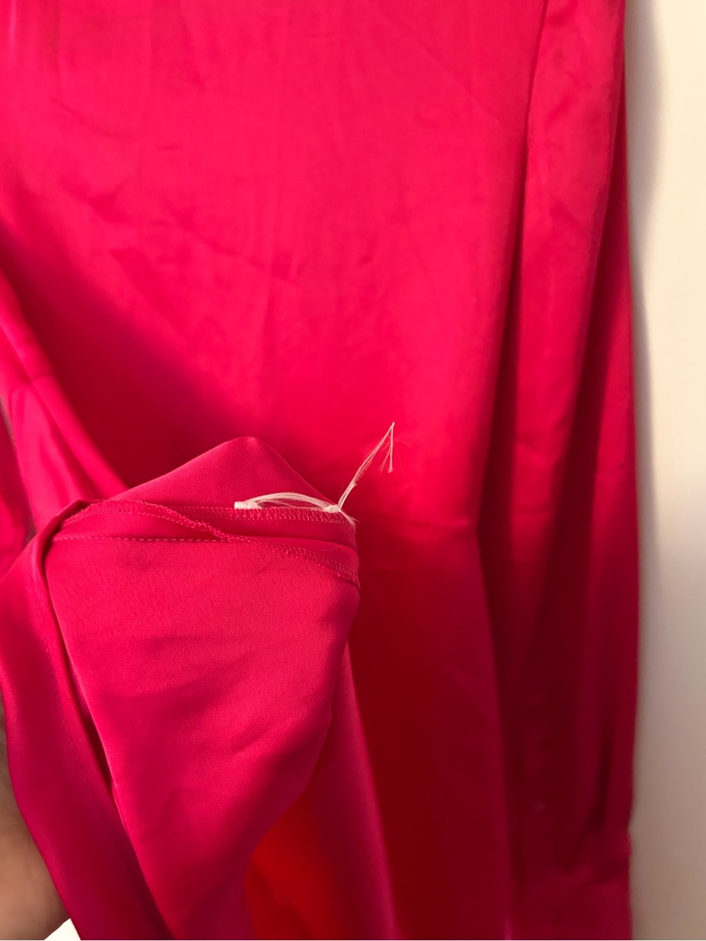 Aritzia Babaton Collaborate Satin Dress in Pink -  XS - Picture 8 of 14
